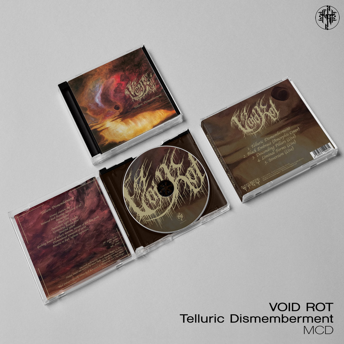 VOID ROT "Telluric Dismemberment" Mini CD