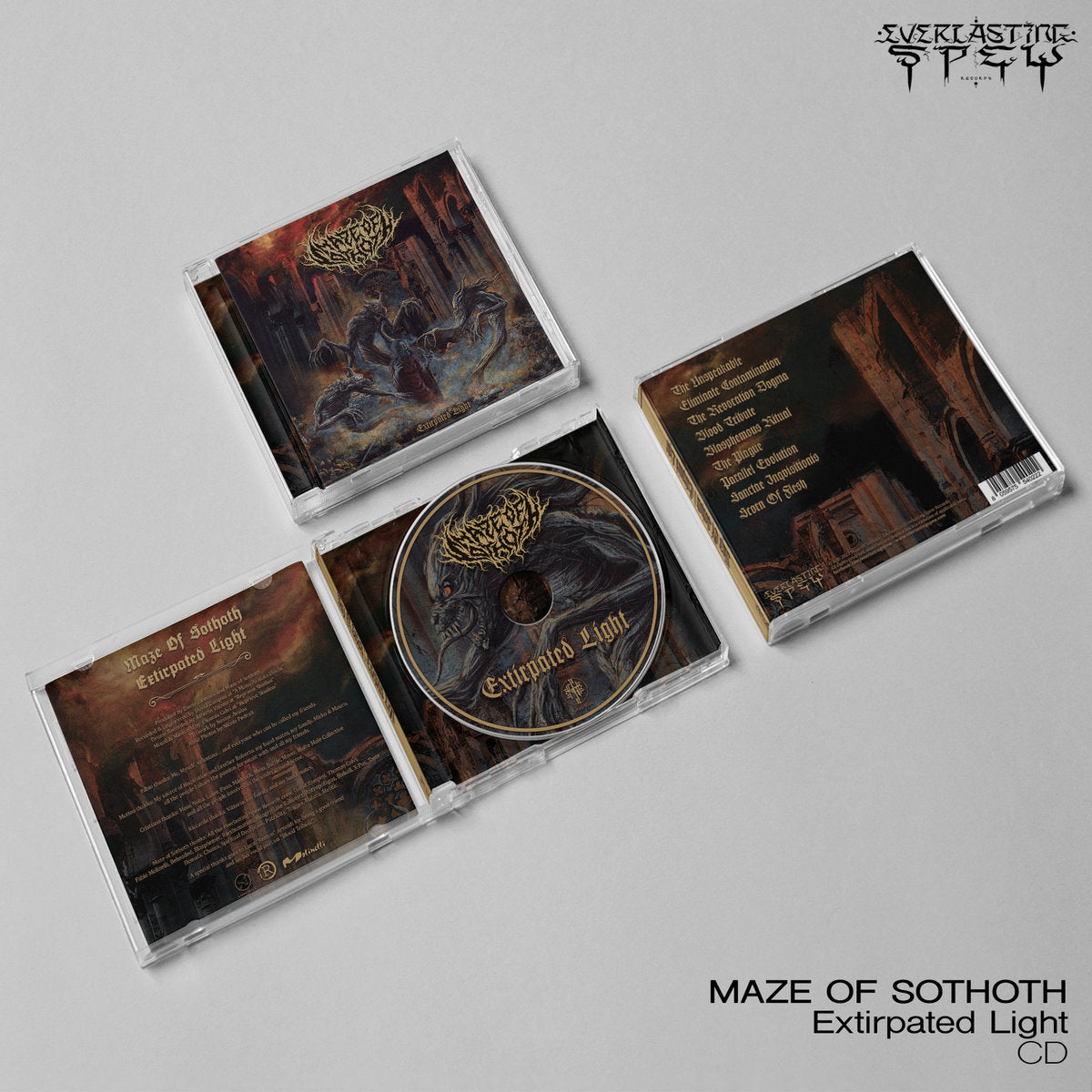 MAZE OF SOTHOTH "Extirpated Light" CD