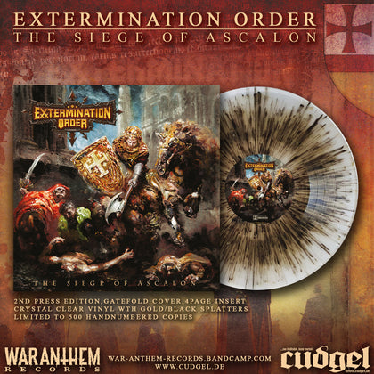 EXTERMINATION ORDER "The Siege Of Ascalon" Gatefold LP