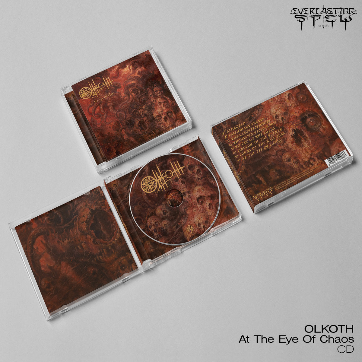 OLKOTH "At The Eye Of Chaos" CD