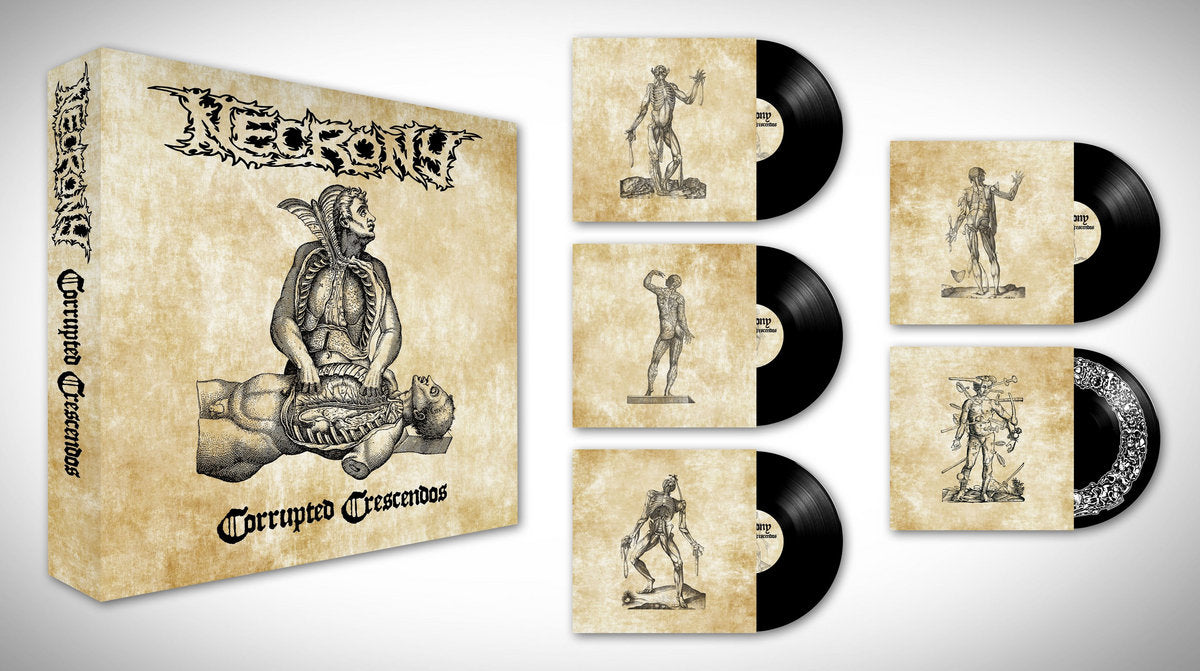 NECRONY "Corrupted Crescendos" 5LP Box Set