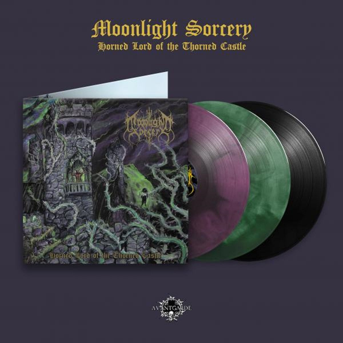 MOONLIGHT SORCERY "Horned Lord Of The Thorned Castle" Gatefold LP