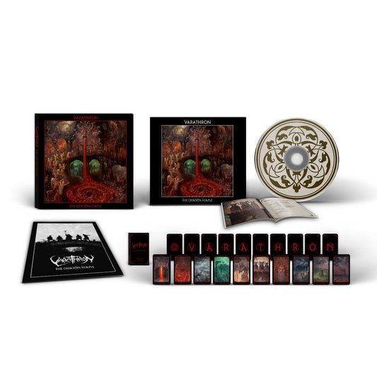 VARATHRON "The Crimson Temple" CD Box