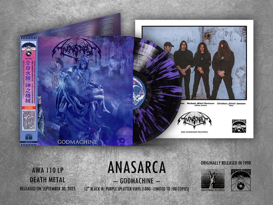 ANASARCA "Godmachine" Gatefold LP