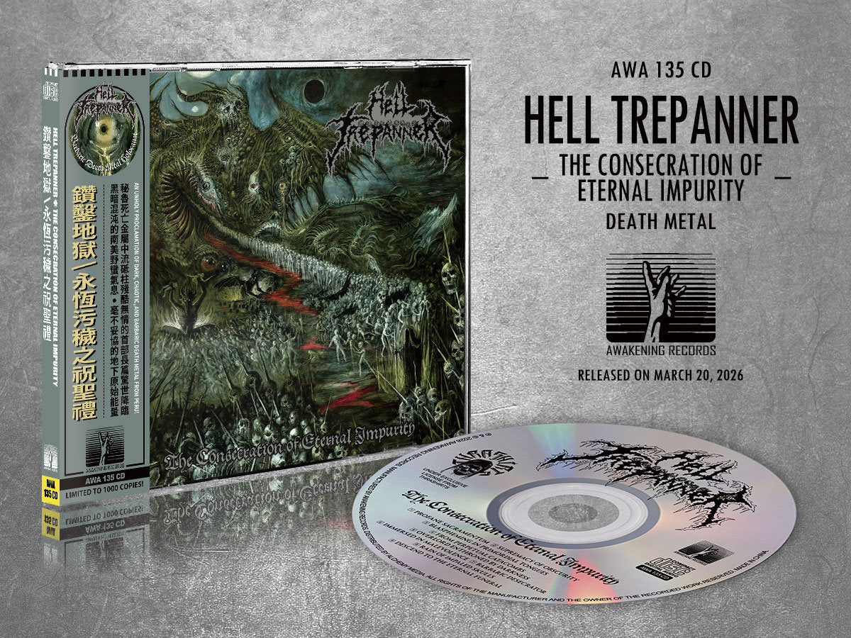 HELL TREPANNER "The Consecration Of Eternal Impurity" CD