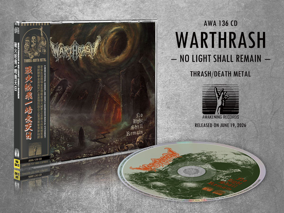 WARTHRASH "No Light Shall Remain" CD