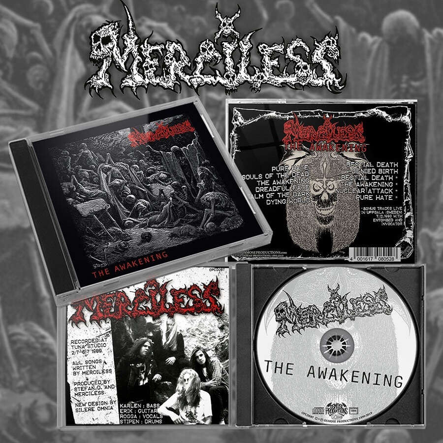 MERCILESS "The Awakening" CD