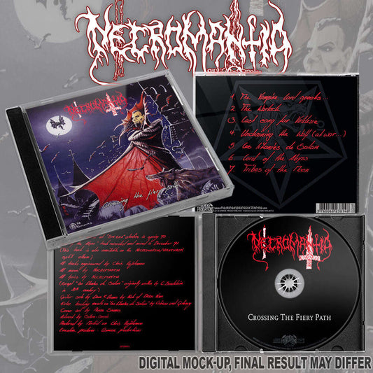 NECROMANTIA "Crossing The Fiery Path" CD
