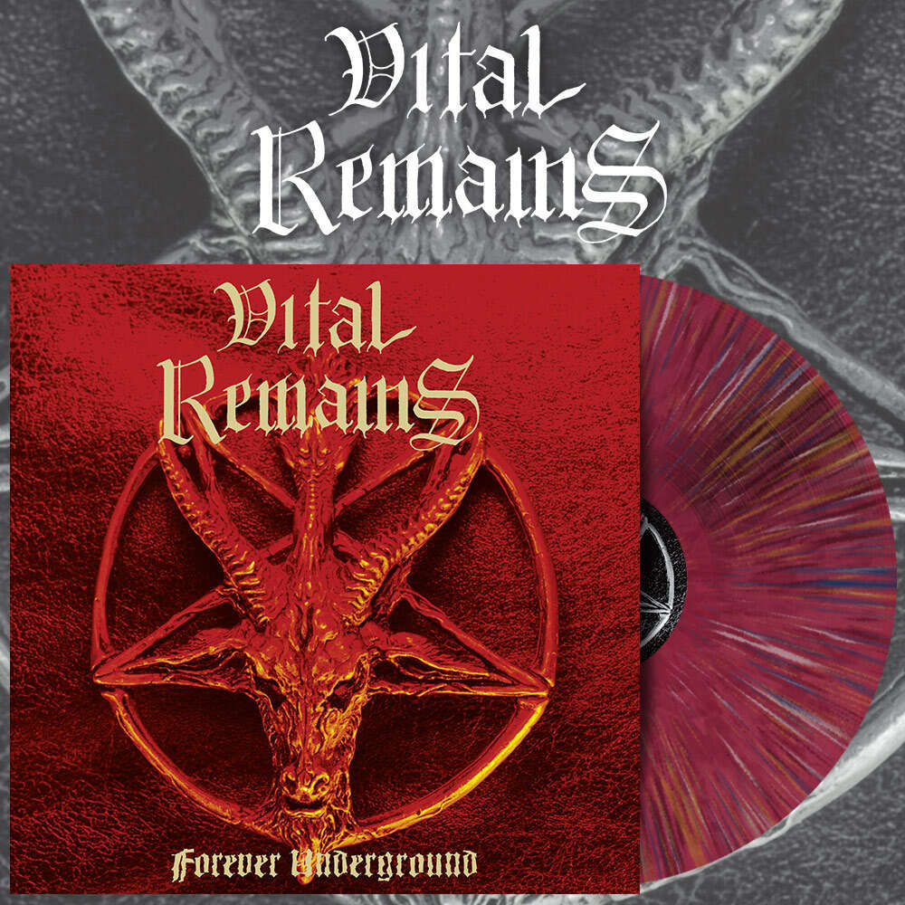 VITAL REMAINS "Forever Underground" LP