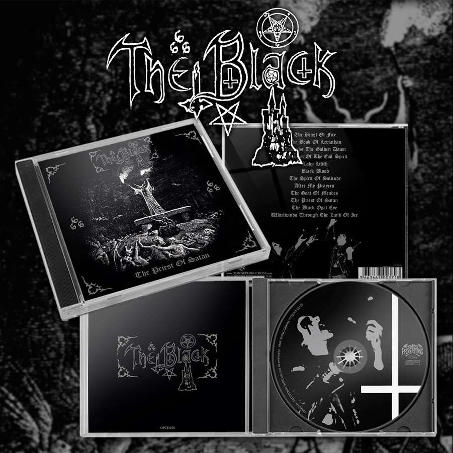 THE BLACK "The Priest Of Satan" CD