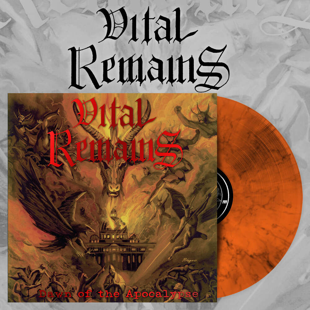 VITAL REMAINS "Dawn Of The Apocalypse" LP