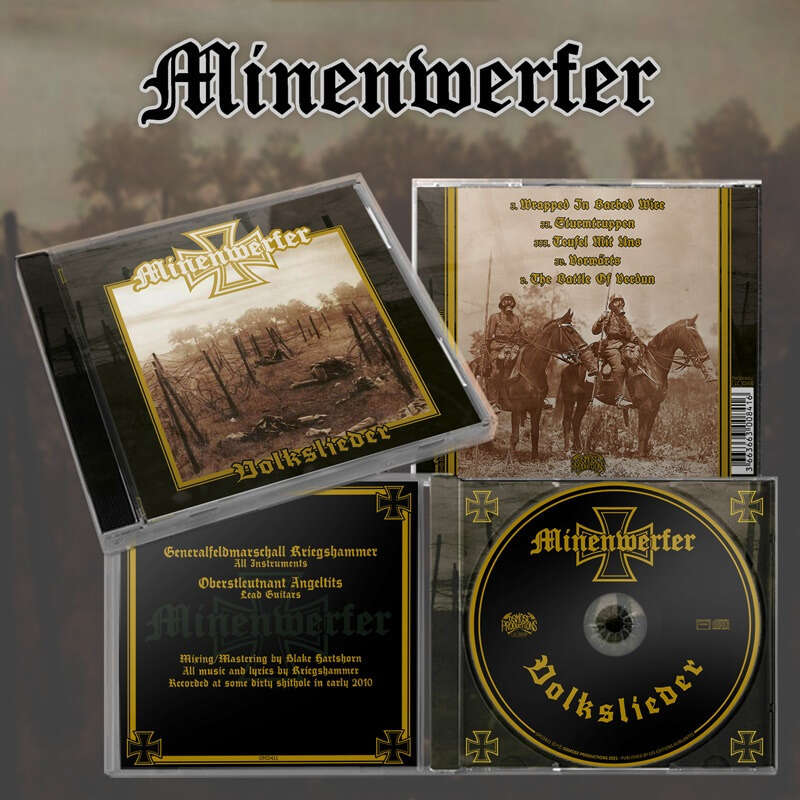 MINENWERFER "Volkslieder" CD