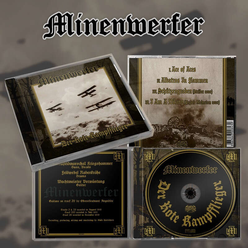 MINENWERFER "Der Rote Kampfflieger" Mini CD