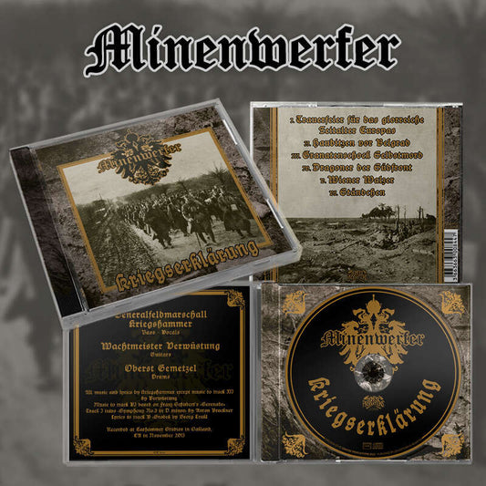 MINENWERFER "Kriegserklärung" CD