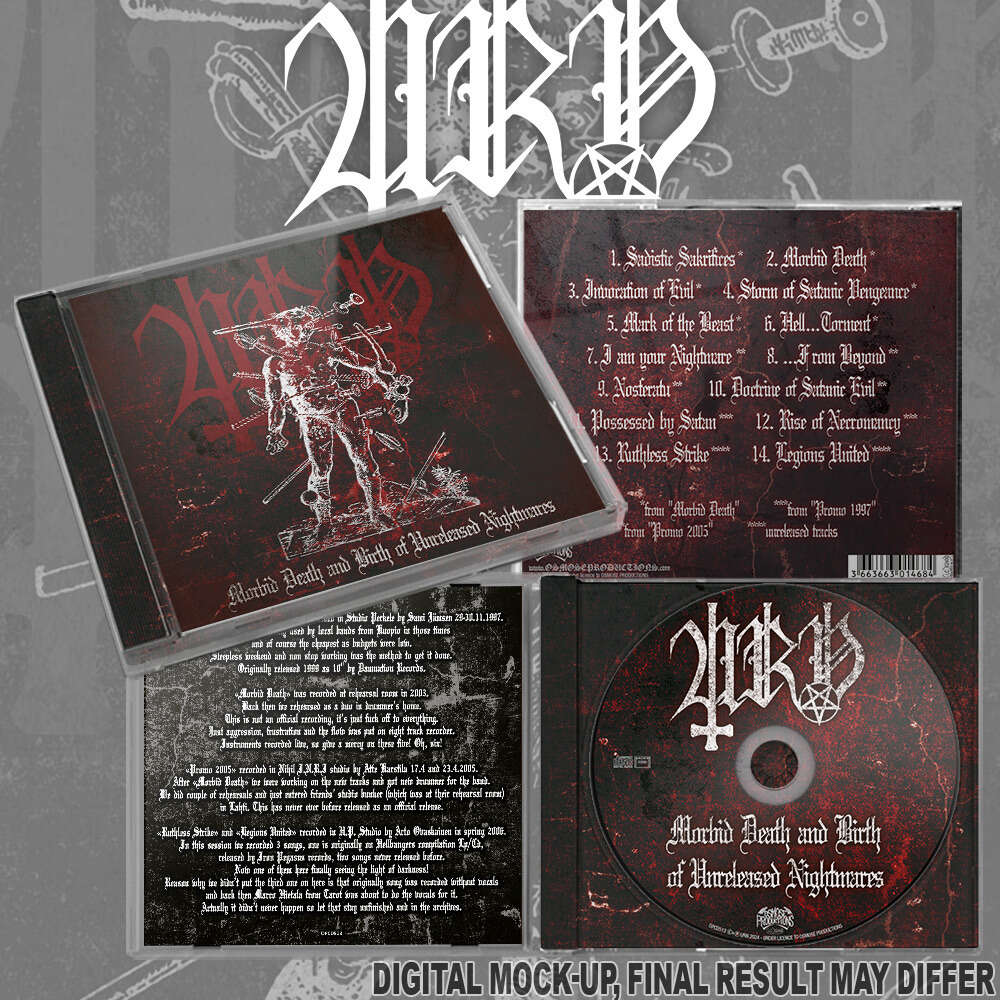 URN "Morbid Death And Birth Of Unreleased Nightmares" CD