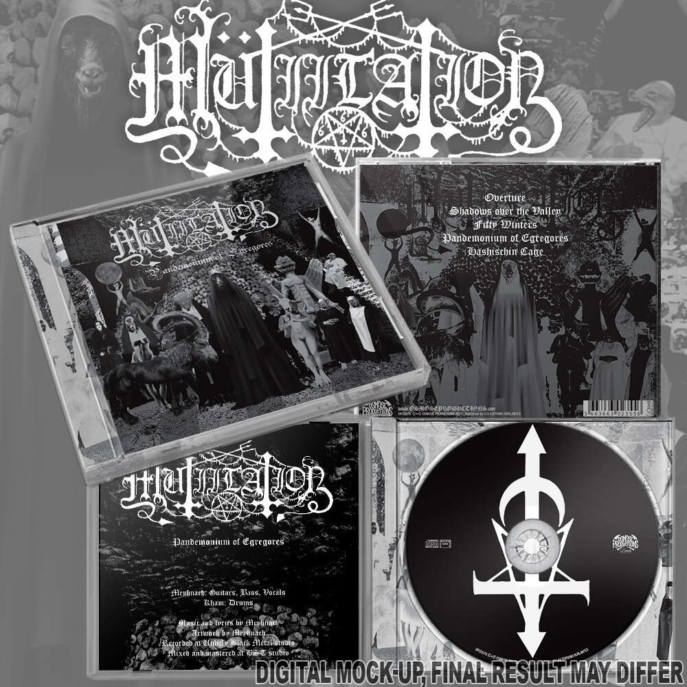 MUTIILATION "Pandemonium Of Egregores" CD