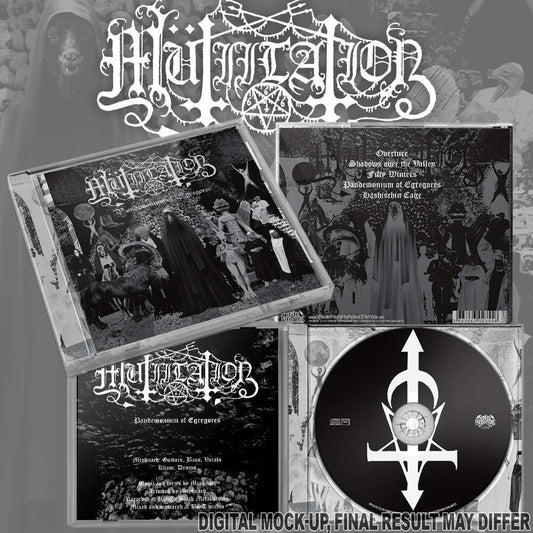 MUTIILATION "Pandemonium Of Egregores" CD