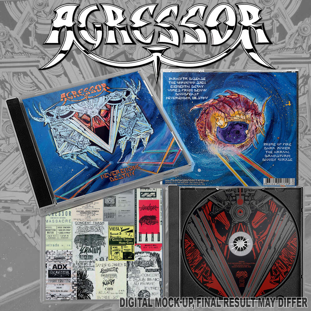 AGRESSOR "Neverending Destiny" CD