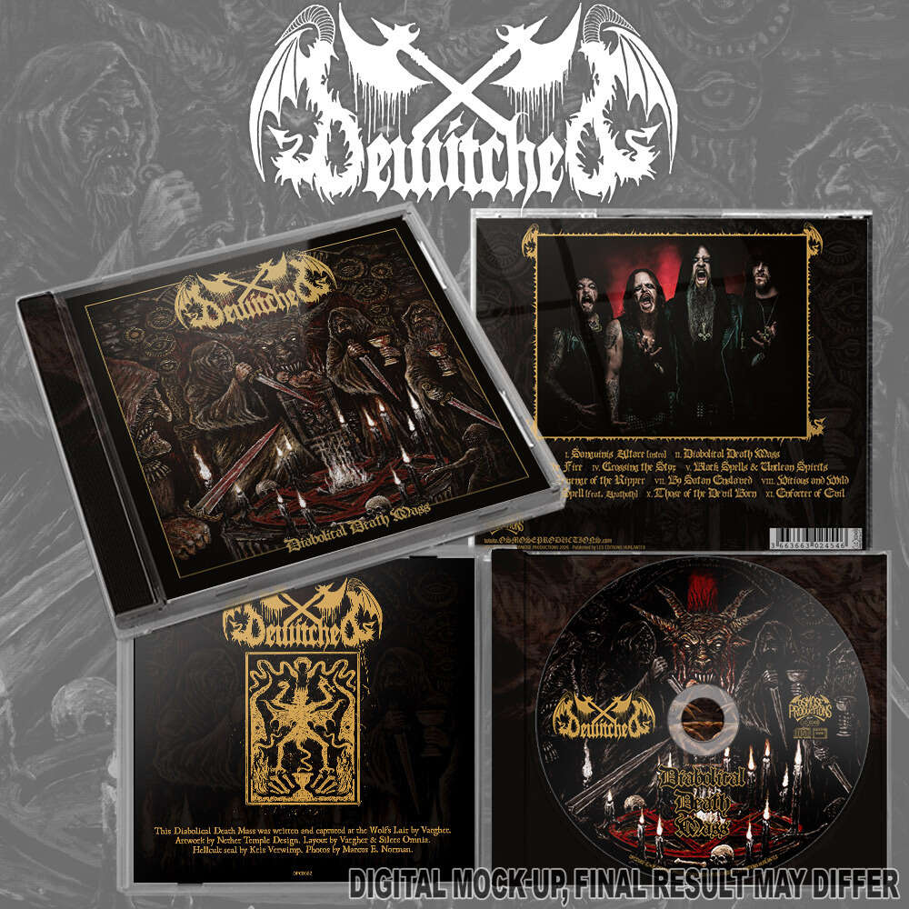 BEWITCHED "Diabolical Death Mass" CD