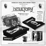 DESULTORY "Darkness Falls (The Early Years)" 3 Tape Box Set