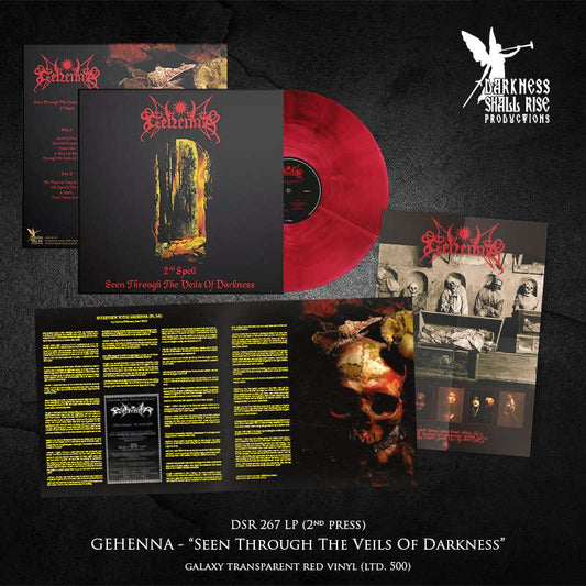 GEHENNA "Seen Through The Veils Of Darkness (The Second Spell)" LP