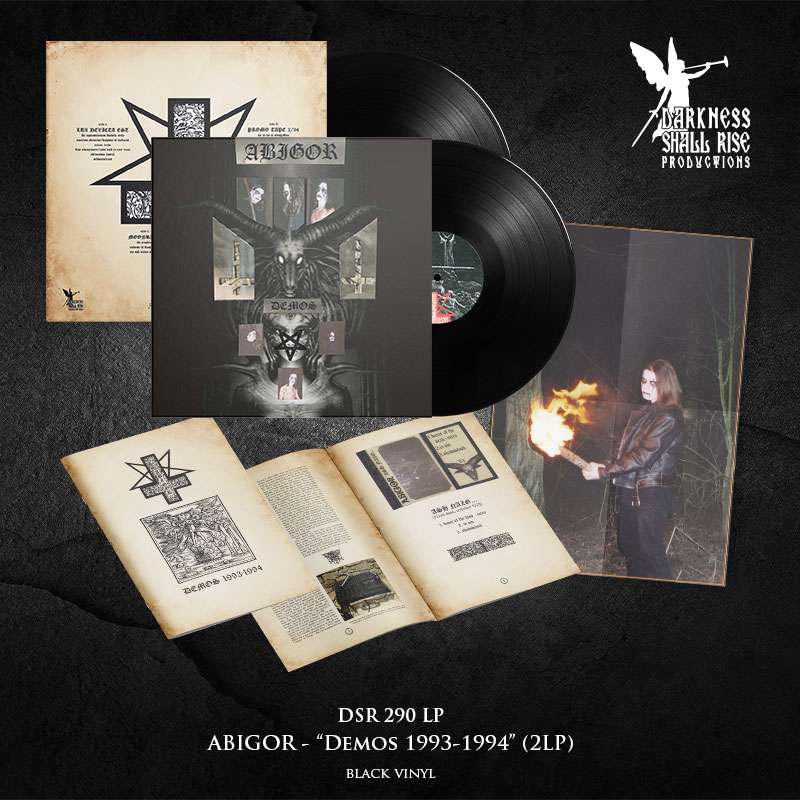 ABIGOR "Demos 1993-1994" Double LP