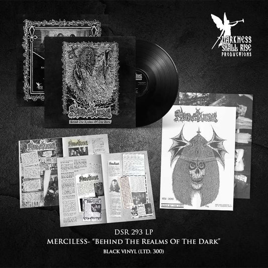 MERCILESS "Behind The Realms Of The Dark" LP