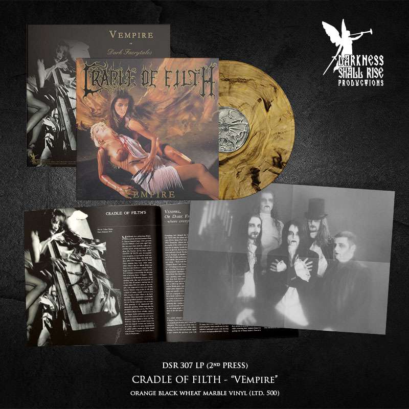 CRADLE OF FILTH "V Empire, Or Dark Faerytales In Phallustein" LP