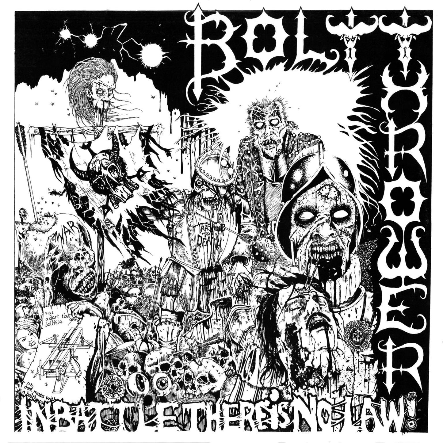 BOLT THROWER "In Battle There Is No Law!" LP