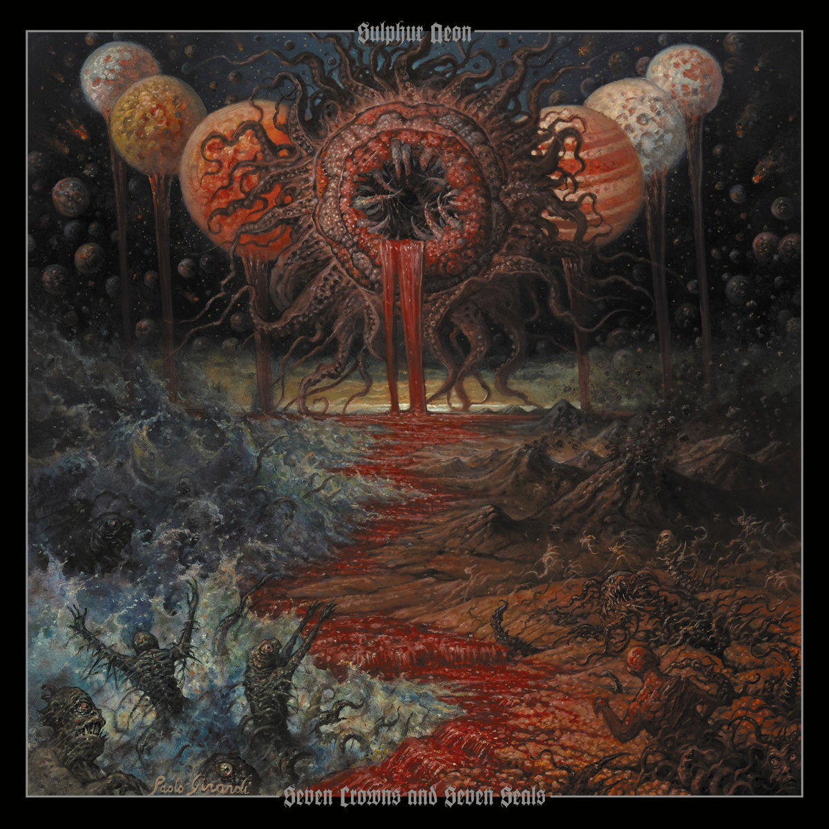 SULPHUR AEON "Seven Crowns And Seven Seals" Slipcase Digipak CD