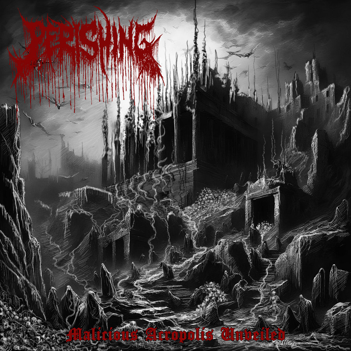 PERISHING "Malicious Acropolis Unveiled" Digipak CD