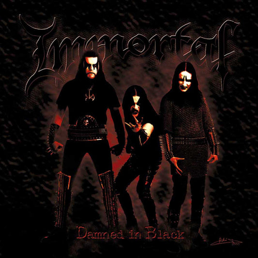 IMMORTAL "Damned In Black" CD