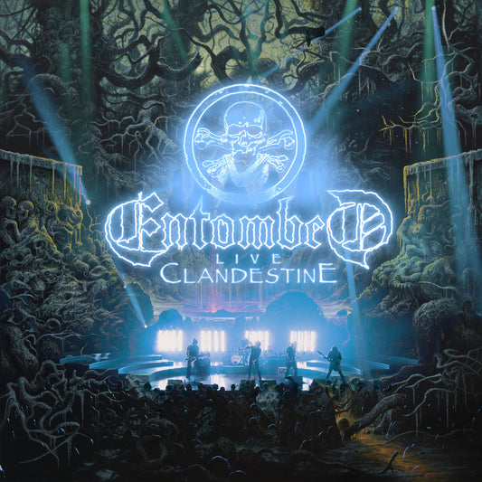 ENTOMBED "Clandestine Live" CD