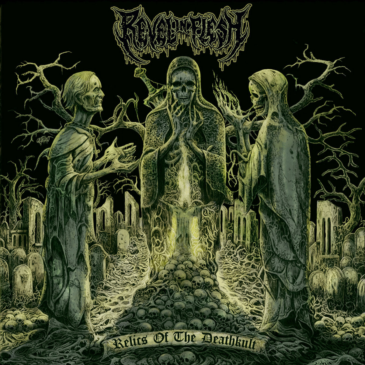 REVEL IN FLESH "Relics Of The Deathkult" CD