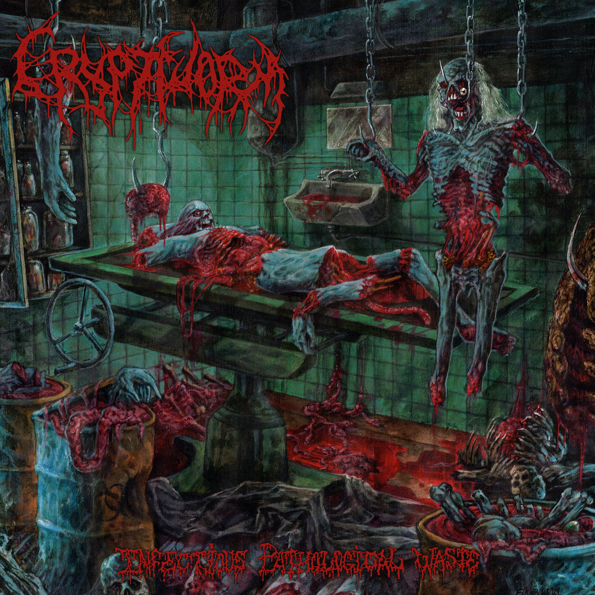 CRYPTWORM "Infectious Pathological Waste" CD