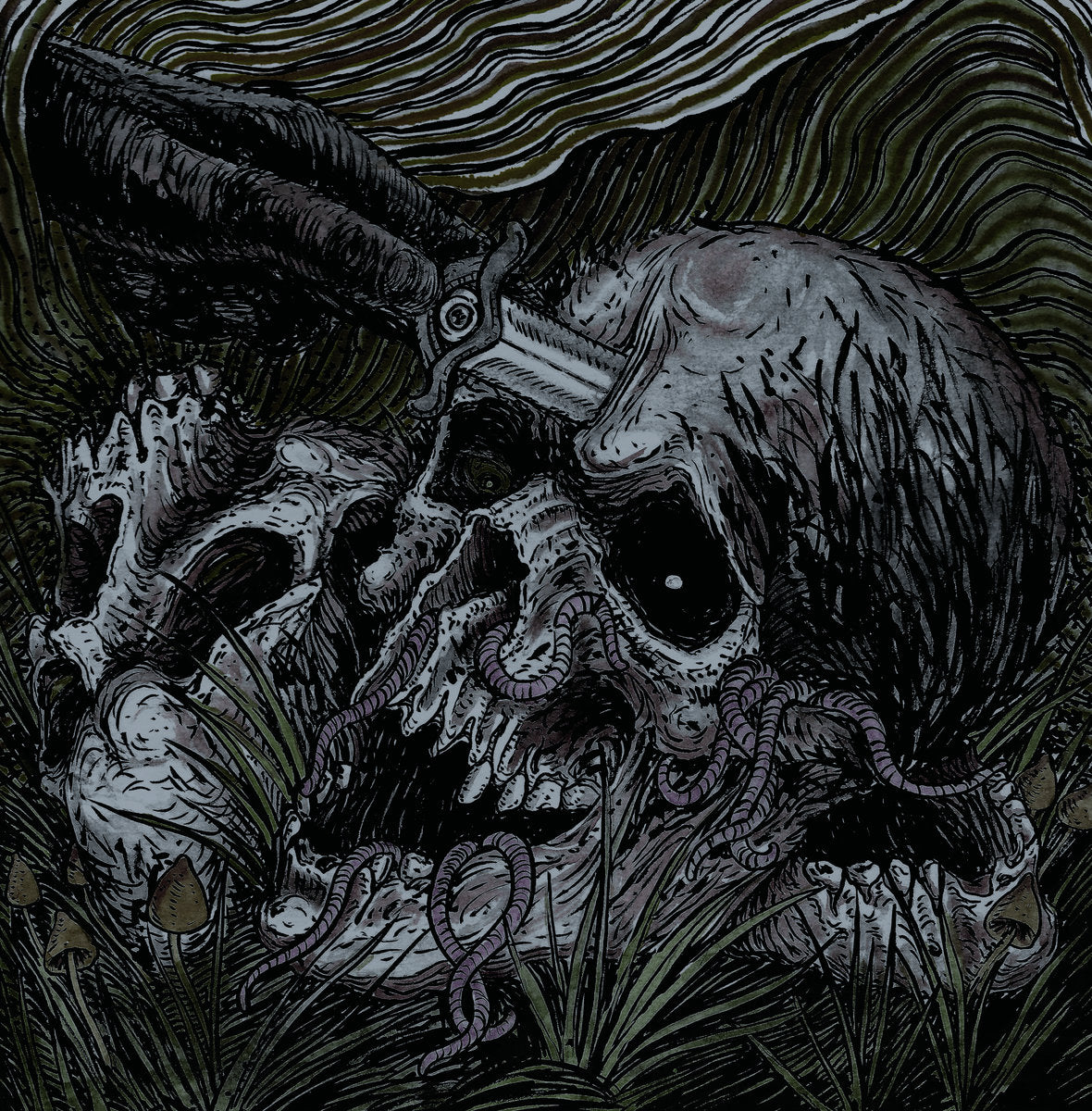 MALTHUSIAN / SUFFERING HOUR "Time's Withering Shadow" CD