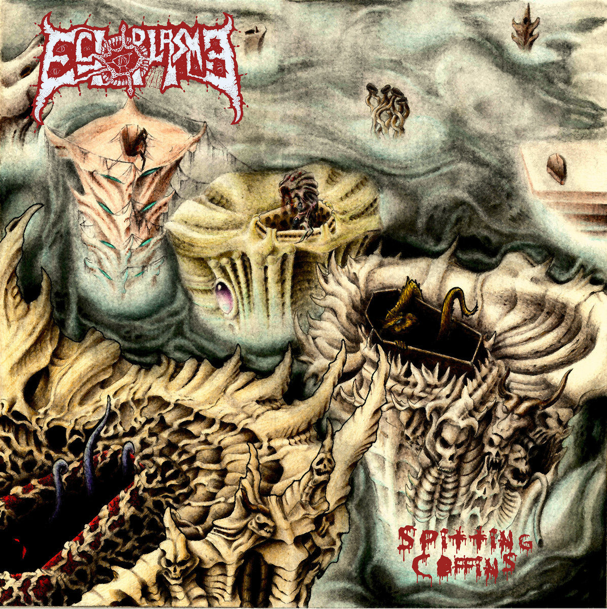 ECTOPLASMA "Spitting Coffins" LP