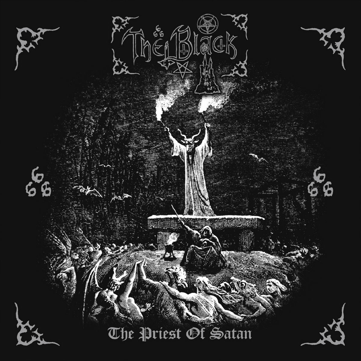 THE BLACK "The Priest Of Satan" LP