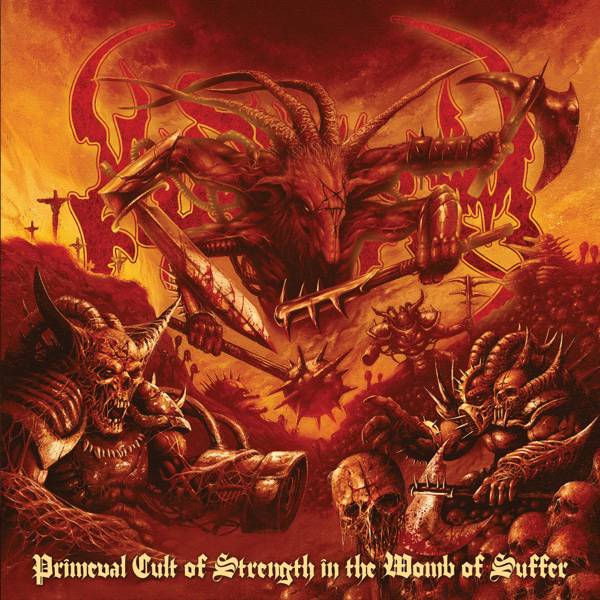 KINGDOM "Primeval Cult Of Strength In The Womb Of Suffer" CD