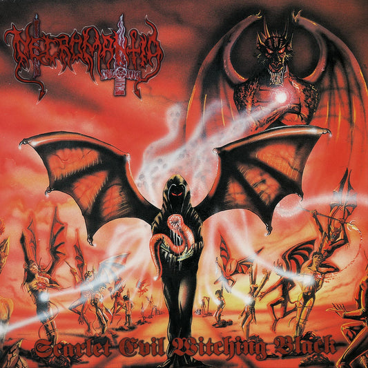 NECROMANTIA "Scarlet Evil Witching Black" LP + Book