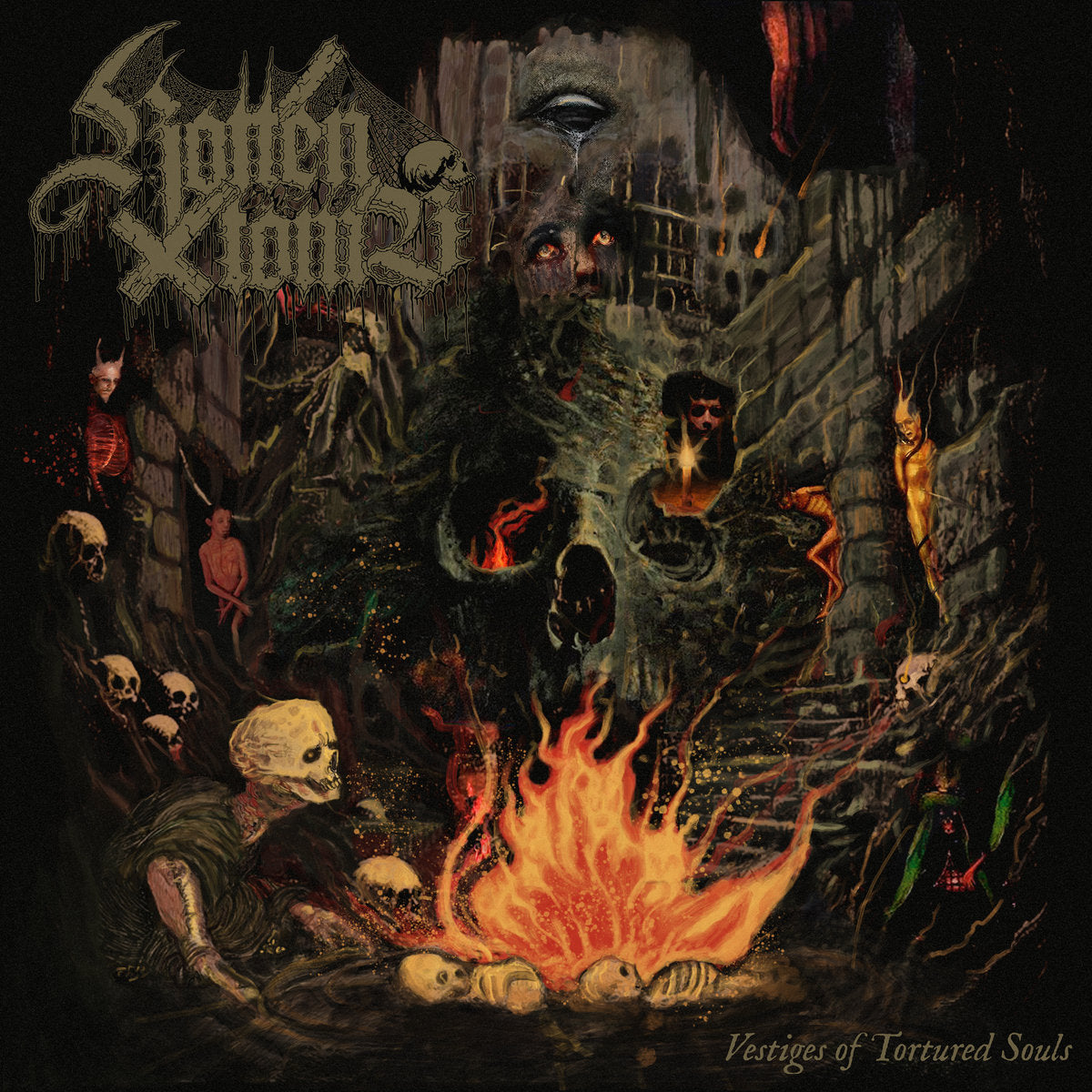 ROTTEN TOMB "Vestiges Of Tortured Souls" CD