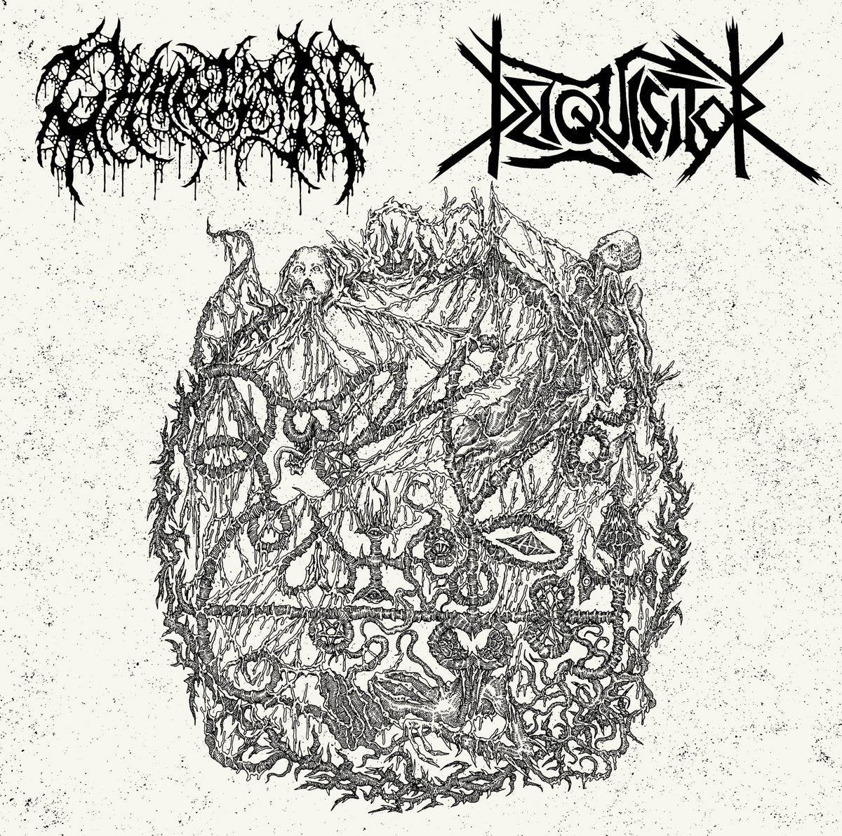 CHAOTIAN / DEIQUISITOR "Split" CD
