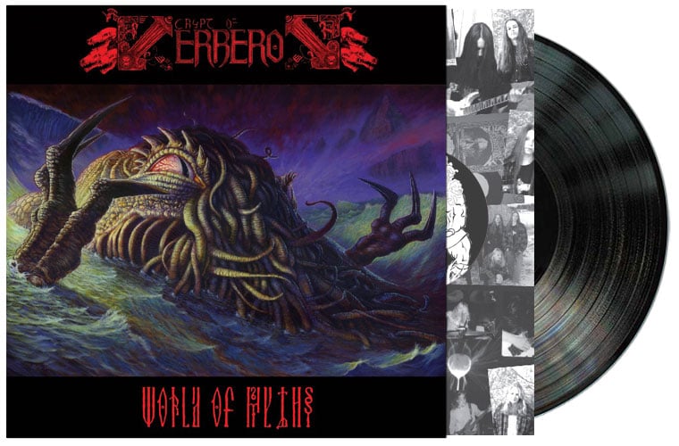 CRYPT OF KERBEROS "World Of Myths" Gatefold LP