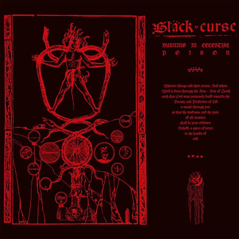 BLACK CURSE "Burning In Celestial Poison" CD