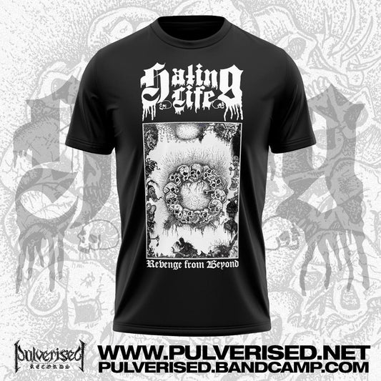 HATING LIFE "Revenge From Beyond" Black T-Shirt