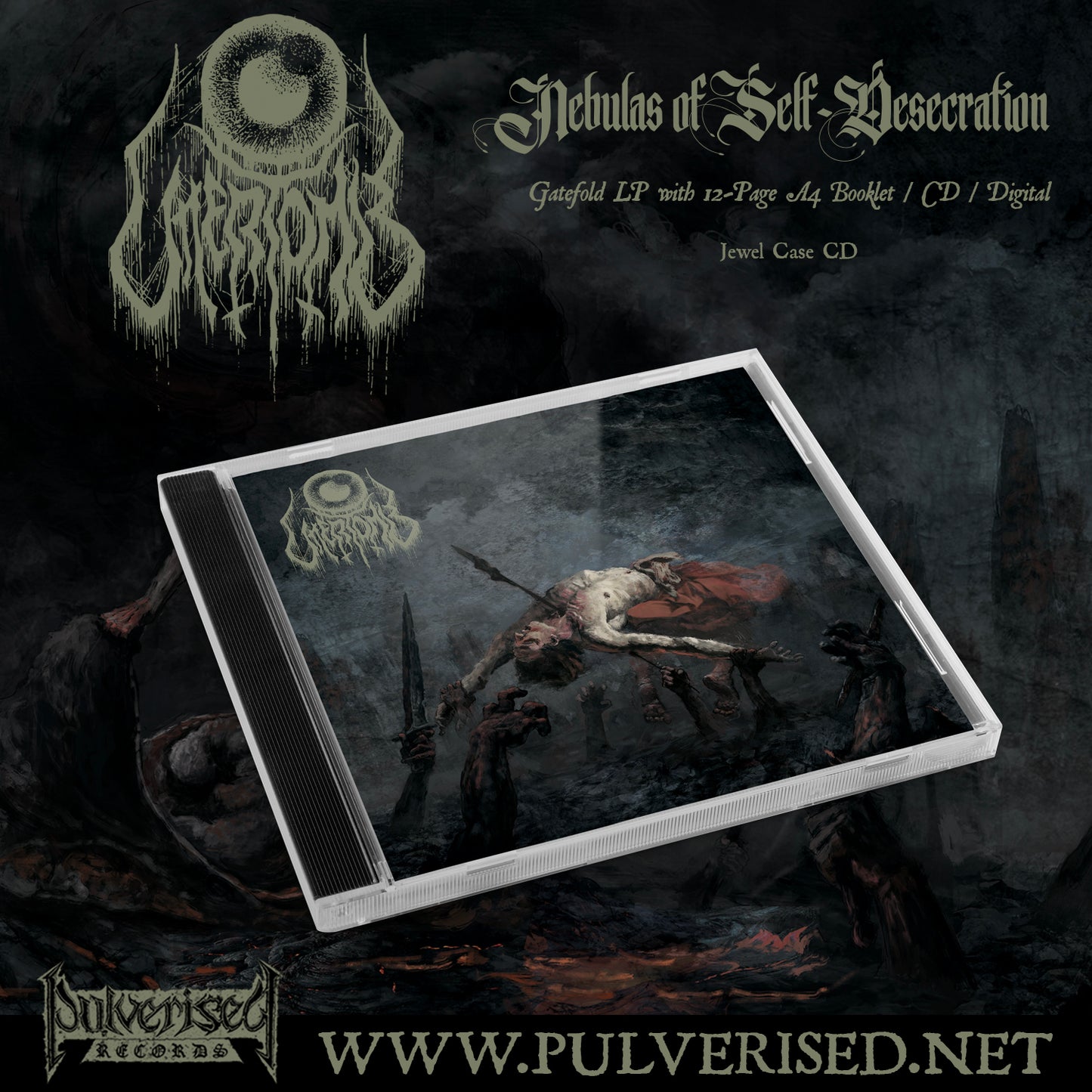 UTTERTOMB "Nebulas Of Self-Desecration" CD