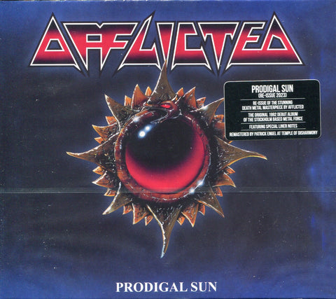 AFFLICTED "Prodigal Sun" Slipcase CD