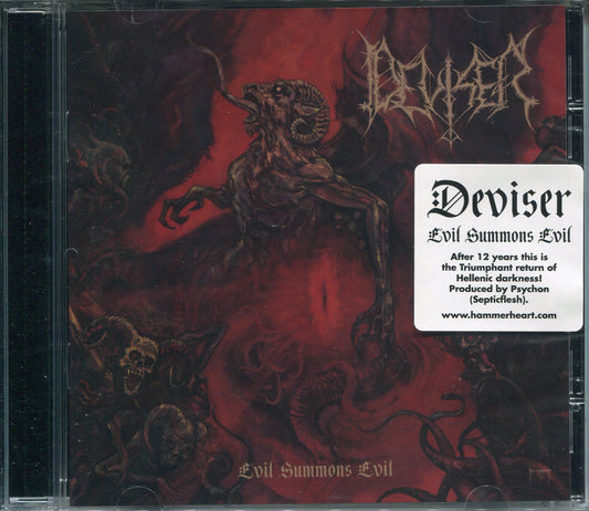 DEVISER "Evil Summons Evil" CD