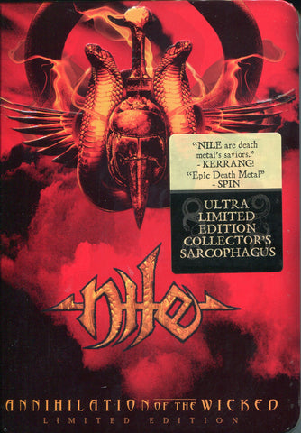 NILE "Annihilation Of The Wicked" CD Box Set