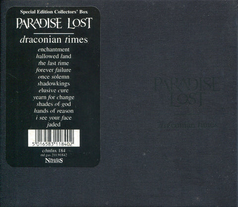 PARADISE LOST "Draconian Times" CD Box Set